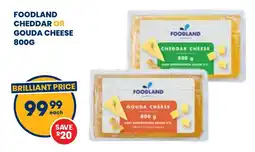 Econo Foods Foodland cheddar or gouda cheese offer