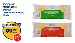 Econo Foods Foodland cheddar or gouda cheese slices offer