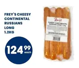 Econo Foods Frey's cheesy continental russians long offer