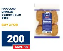 Econo Foods Foodland chicken cordorn bleu offer