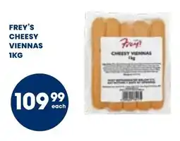 Econo Foods Frey's cheesy viennas offer