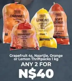Food Lover's Market Grapefruit, Naartjie, Orange or Lemon Thriftpacks offer