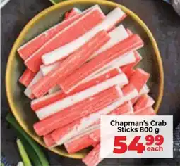 Food Lover's Market Chapman's Crab Sticks offer