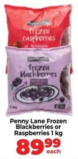 Food Lover's Market Penny Lane Frozen Blackberries or Raspberries offer