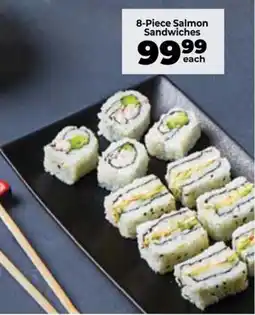 Food Lover's Market Salmon Sandwiches offer