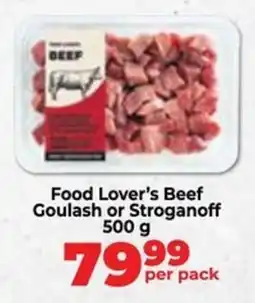 Food Lover's Market Food Lover's Beef Goulash or Stroganoff offer