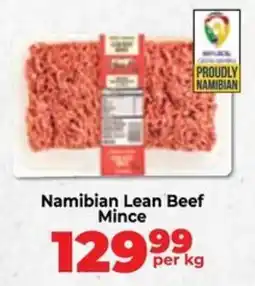 Food Lover's Market Namibian Lean Beef Mince offer