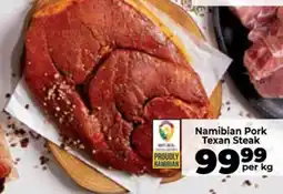 Food Lover's Market Namibian Pork Texan Steak offer