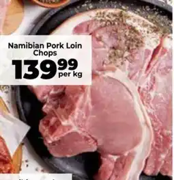Food Lover's Market Namibian Pork Loin Chops offer
