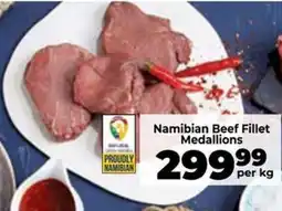 Food Lover's Market Namibian Beef Fillet Medallions offer