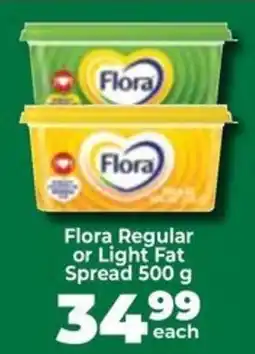 Food Lover's Market Flora Regular or Light Fat Spread offer