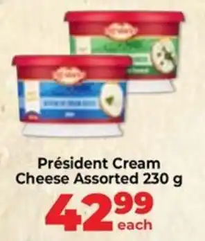 Food Lover's Market Président Cream Cheese Assorted offer