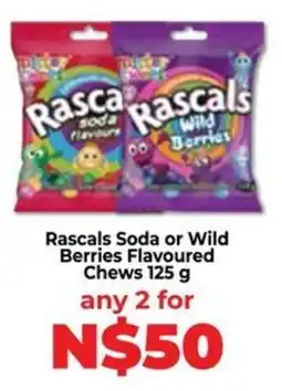 Food Lover's Market Rascals Soda or Wild Berries Flavoured Chews offer