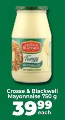 Food Lover's Market Crosse & Blackwell Mayonnaise offer