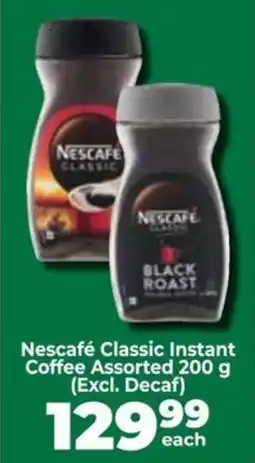 Food Lover's Market Nescafé Classic Instant Coffee Assorted offer