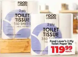 Food Lover's Market Food Lover's 2 Ply Toilet Paper offer