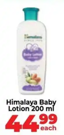Food Lover's Market Himalaya Baby Lotion offer