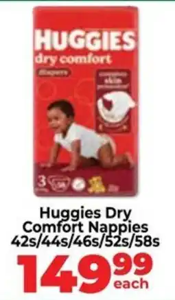 Food Lover's Market Huggies Dry Comfort Nappies offer