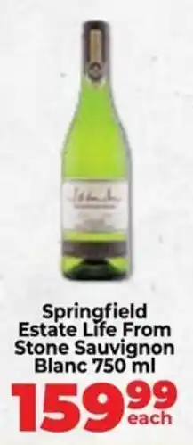 Food Lover's Market Springfield Estate Life From Stone Sauvignon Blanc offer