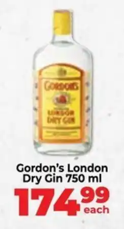 Food Lover's Market Gordon's London Dry Gin offer