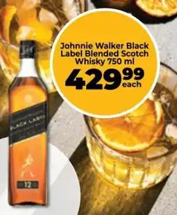 Food Lover's Market Johnnie Walker Black Label Blended Scotch Whisky offer