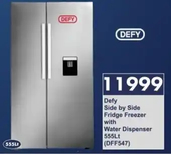 President Hyper Defy Side by Side Fridge Freezer with Water Dispenser offer