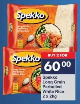 President Hyper Spekko Long Grain Parboiled White Rice offer
