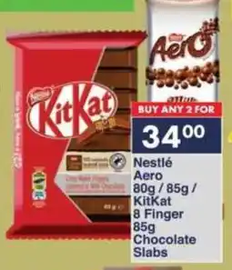 President Hyper Nestlé Aero/ KitKat 8 Finger Chocolate Slabs offer