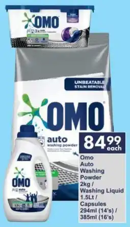 President Hyper Omo Auto Washing Powder/ Washing Liquid/ Capsules offer