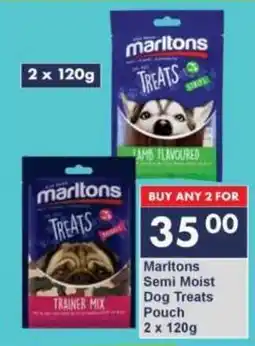 President Hyper Marltons Semi Moist Dog Treats Pouch offer