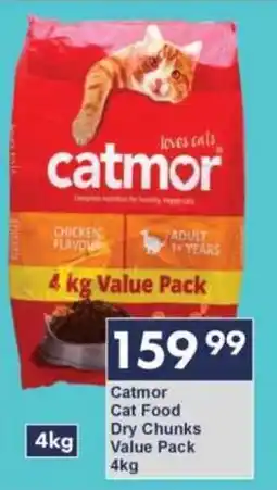 President Hyper Catmor Cat Food Dry Chunks Value Pack offer