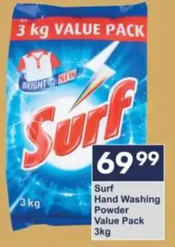 President Hyper Surf Hand Washing Powder Value Pack offer