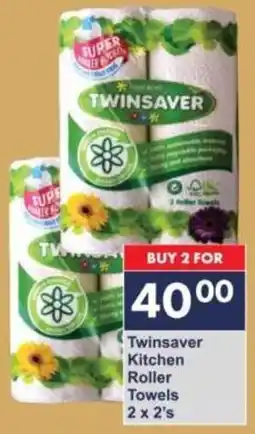 President Hyper Twinsaver Kitchen Roller Towels offer