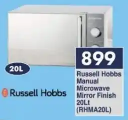 President Hyper Russell Hobbs Manual Microwave Mirror Finish offer