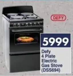 President Hyper Defy 4 Plate Electric Gas Stove offer