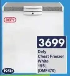 President Hyper Defy Chest Freezer White offer