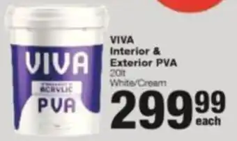 Build It Viva Interior & Exterior PVA offer