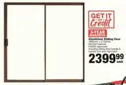 Build It Aluminium Sliding Door offer