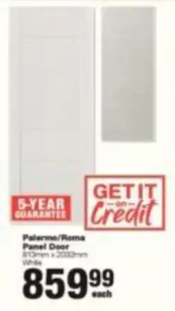 Build It Palerme/ Roma Panel Door offer