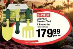 Build It LASHER Garden Tool Set offer