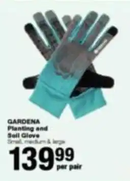 Build It GARDENA Planting and Soil Glove offer