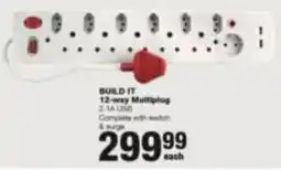 Build It Build it 12-way Multiplug offer