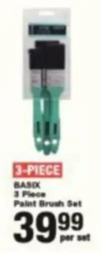 Build It Basix Paint Brush Set offer