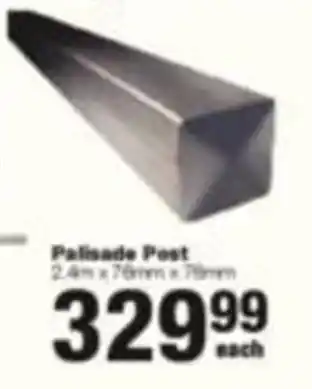 Build It Palisade Post offer