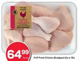 Pick n Pay Hypermarket PnP Fresh Chicken Braaipack offer