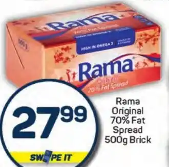 Pick n Pay Hypermarket Rama Original 70% Fat Spread Brick offer