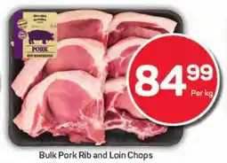 Pick n Pay Hypermarket Bulk Pork Rib and Loin Chops offer