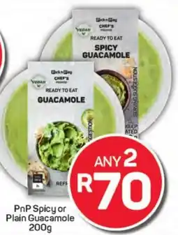Pick n Pay Hypermarket PnP Spicy or Plain Guacamole offer