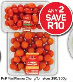 Pick n Pay Hypermarket PnP Mini Plum or Cherry Tomatoes offer
