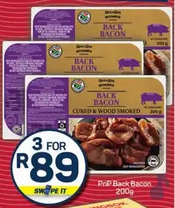Pick n Pay Hypermarket PnP Back Bacon offer